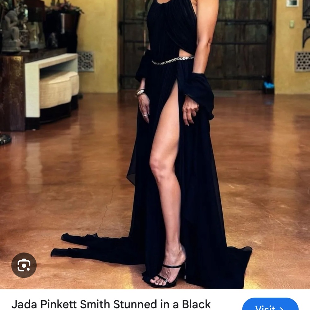 Alaia Black Jersey Mini Dress - Picture 4 of 11